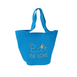 Flyknit bag (technical fabric) with embroidered Be Love logo