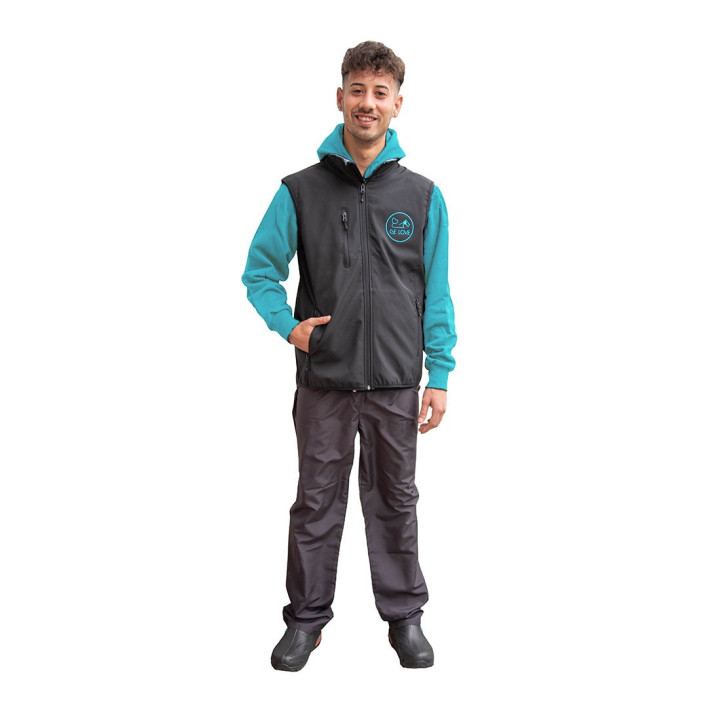 Gilet Uomo Tessuto Tecnico - interno Pile