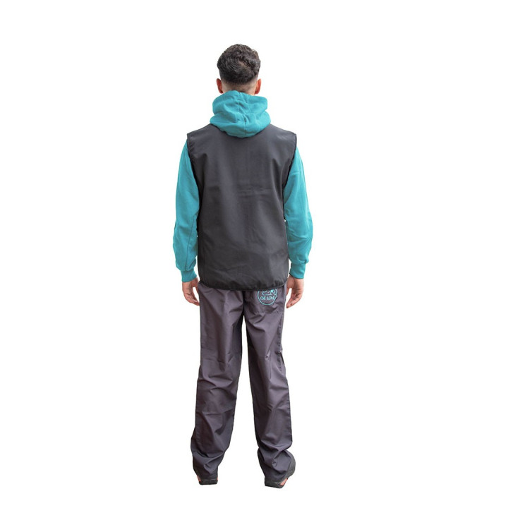 Technical Fabric Woman Vest - Fleece interior