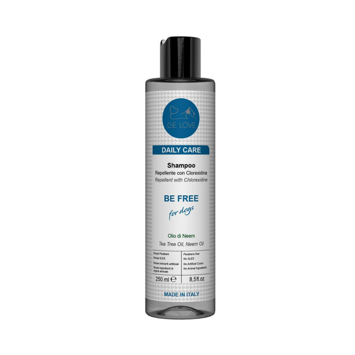 Be Free - Shampoo per cani antibatterico e repellente-BE LOVE