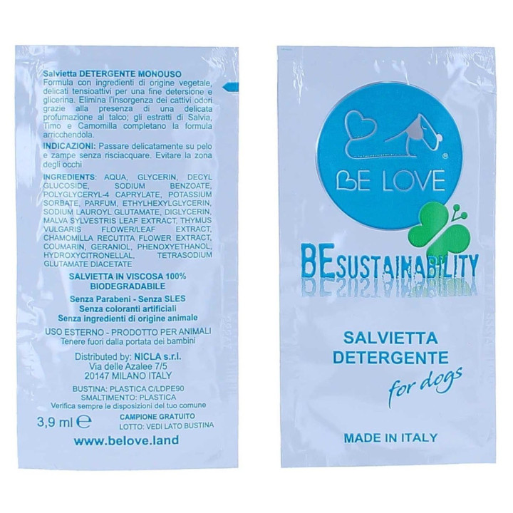 Be Wipe dog cleaning wet wipes