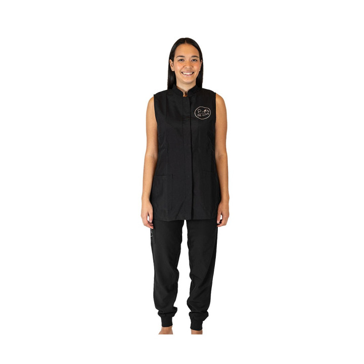 Unisex sleeveless groomer's tunic