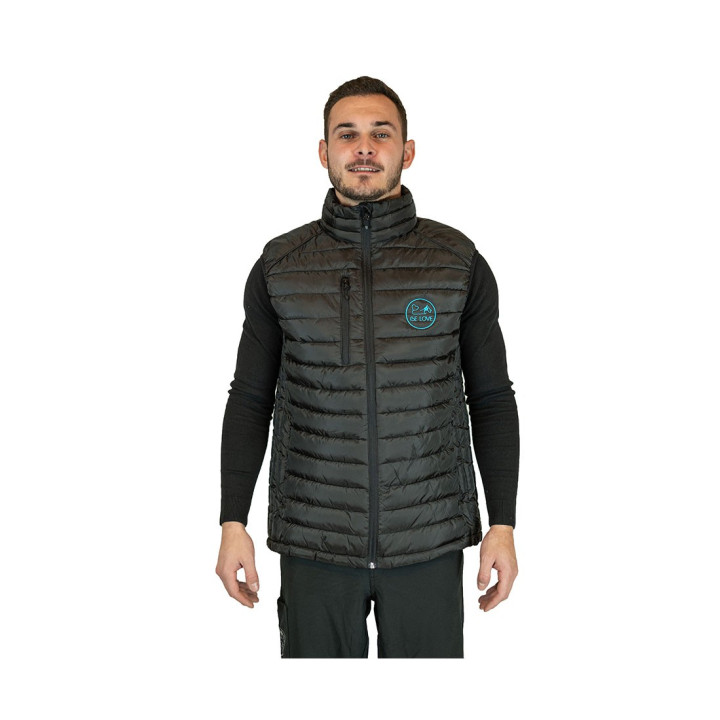 Sleeveless down jacket