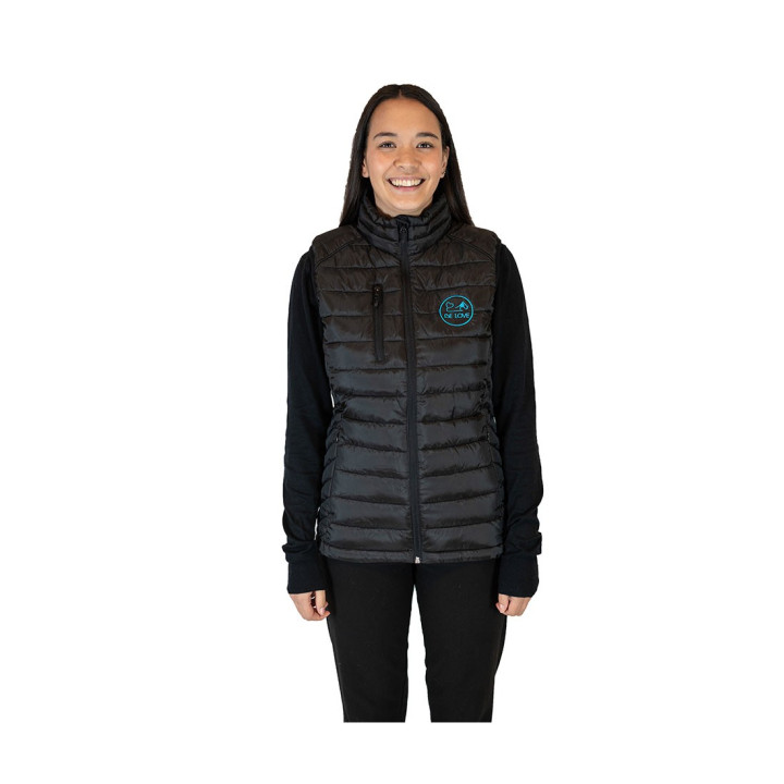 Women's sleeveless down jacket